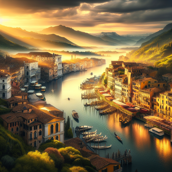 Toscana al tramonto — Paolo Greco